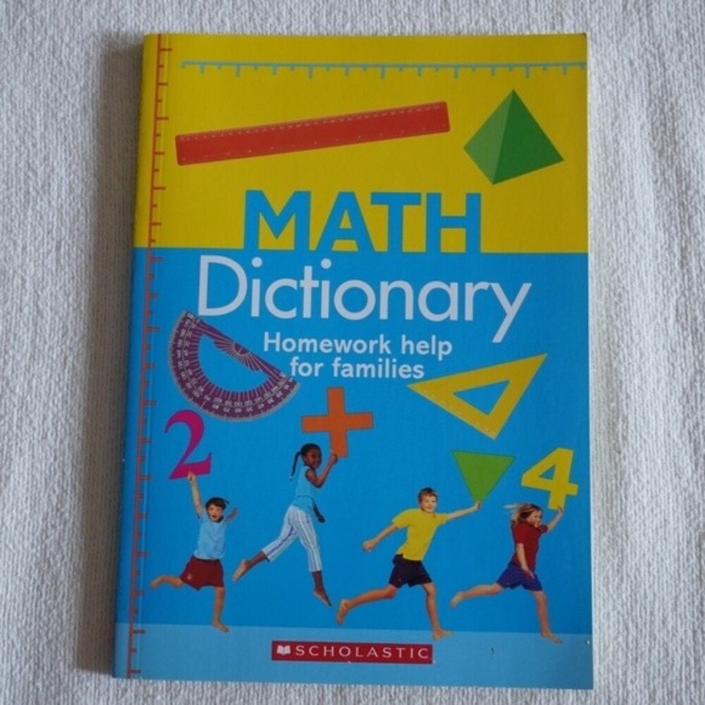 Scholastic Math Dictionary Homework Help for Families